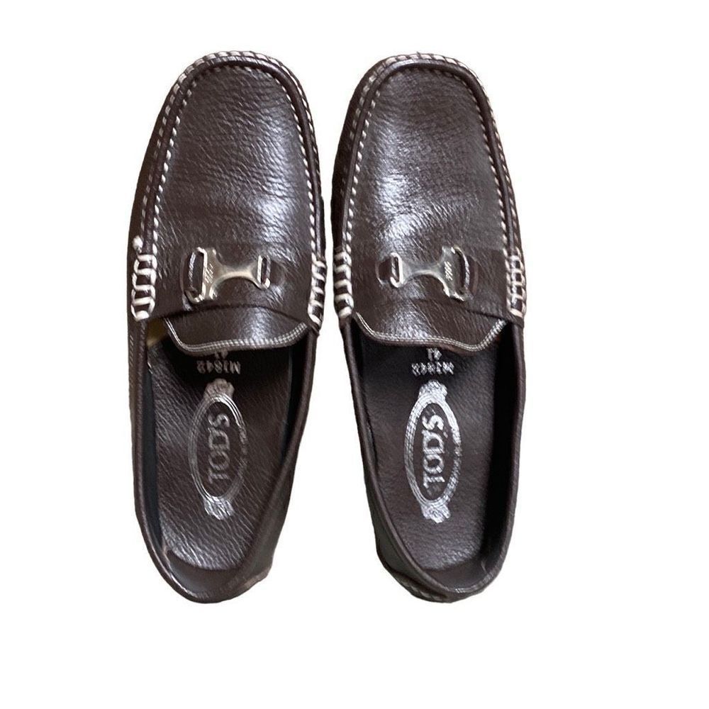 Tod’s Brown Driving Slip On Loafer Shoes Size 7